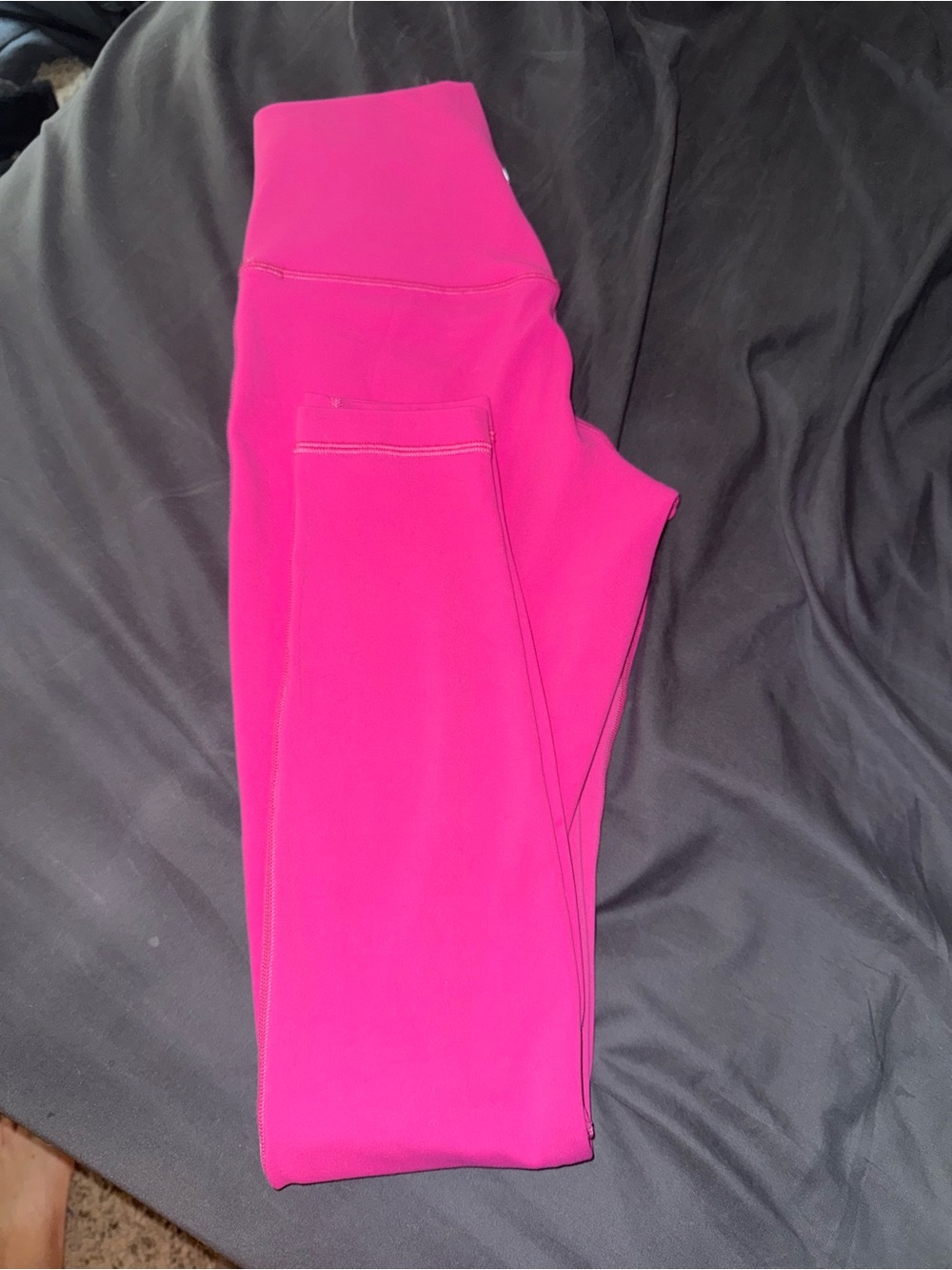 lululemon athletica Hot Pink double align 28 in leggings